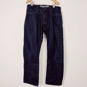 Denizen From Levi's Men's Slim Straight Jeans Dark Blue Size 34 x 30 100% Cotton